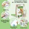 Ohuhu Adult Coloring Book 30 Patterns with 40 Colors Paper-Friendly Markers 230gsm Spiral Bound Coloring Book for Adults Relaxation Water-Based Markers for Adult Coloring Books No Bleeding - Pupe B